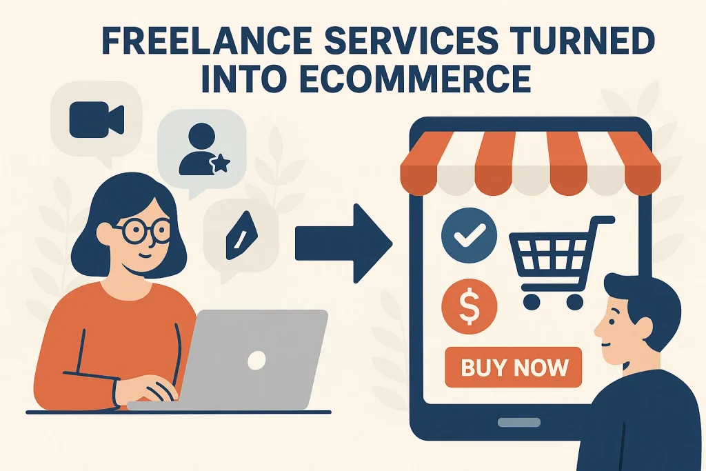 Freelance Services Turned into Ecommerce